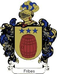 Escudo del apellido Fribes