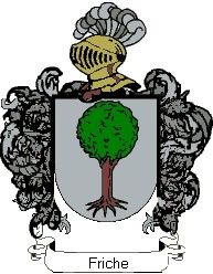 Escudo del apellido Friche