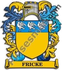 Escudo del apellido Fricke
