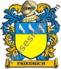 Escudo del apellido Friedrich