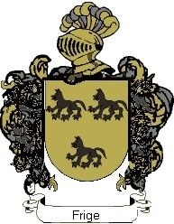 Escudo del apellido Frige