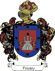 Escudo del apellido Frisary