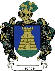 Escudo del apellido Fronce