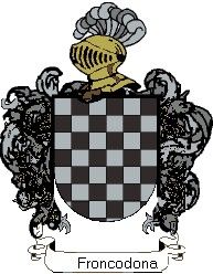 Escudo del apellido Froncodona