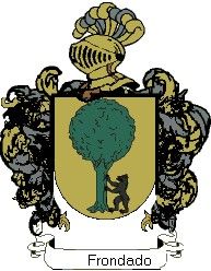 Escudo del apellido Frondado