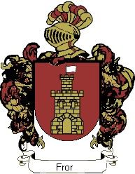 Escudo del apellido Fror