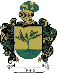 Escudo del apellido Fruela