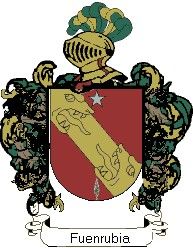 Escudo del apellido Fuenrubia