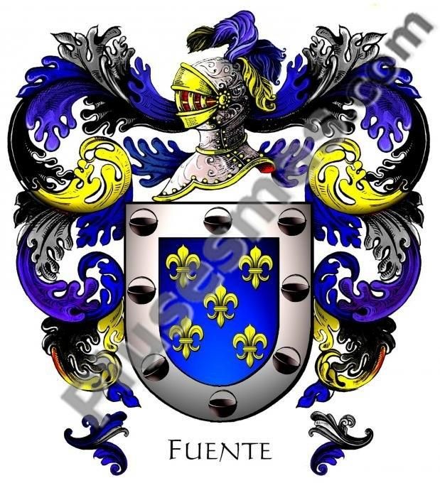 Escudo del apellido Fuente