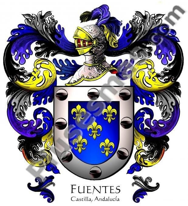 Escudo del apellido Fuentes