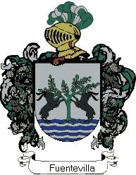 Escudo del apellido Fuentevilla