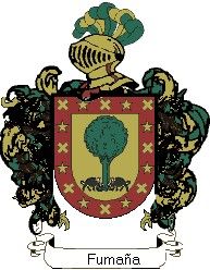 Escudo del apellido Fumaña