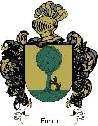 Escudo del apellido Funcia