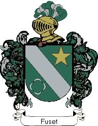 Escudo del apellido Fuset