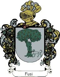 Escudo del apellido Fusi