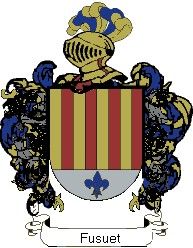 Escudo del apellido Fusuet