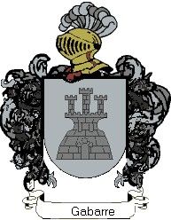 Escudo del apellido Gabarre