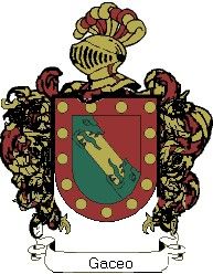 Escudo del apellido Gaceo