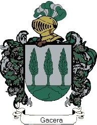 Escudo del apellido Gacera