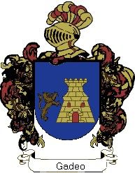 Escudo del apellido Gadeo