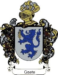 Escudo del apellido Gaete