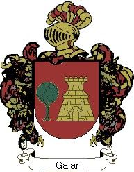 Escudo del apellido Gafar