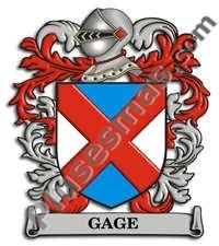 Escudo del apellido Gage