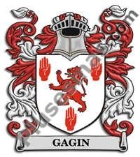 Escudo del apellido Gagin