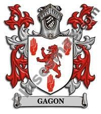 Escudo del apellido Gagon