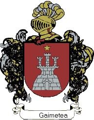 Escudo del apellido Gaimetea