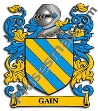 Escudo del apellido Gain