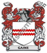 Escudo del apellido Gaine