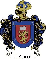 Escudo del apellido Gainzar