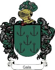 Escudo del apellido Gala