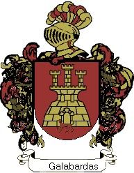 Escudo del apellido Galabardas