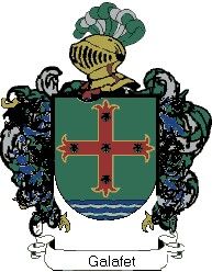 Escudo del apellido Galafet