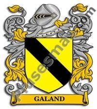 Escudo del apellido Galand