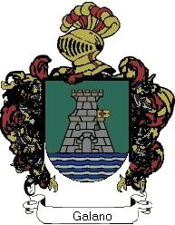 Escudo del apellido Galano