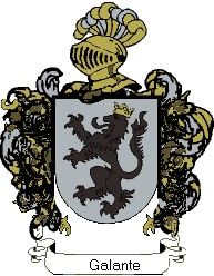 Escudo del apellido Galante