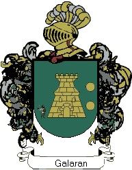 Escudo del apellido Galaran