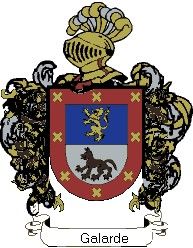 Escudo del apellido Galarde