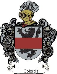 Escudo del apellido Galardiz