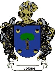 Escudo del apellido Galarie