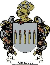 Escudo del apellido Galasegui