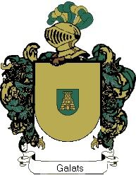 Escudo del apellido Galats