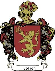 Escudo del apellido Galbani