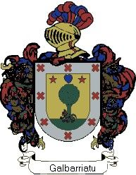 Escudo del apellido Galbarriatu