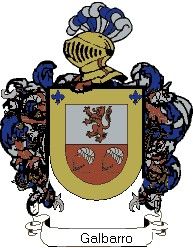 Escudo del apellido Galbarro