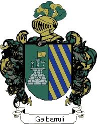 Escudo del apellido Galbarruli