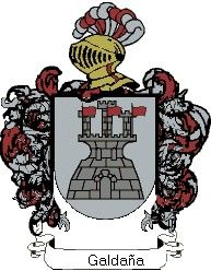 Escudo del apellido Galdaña